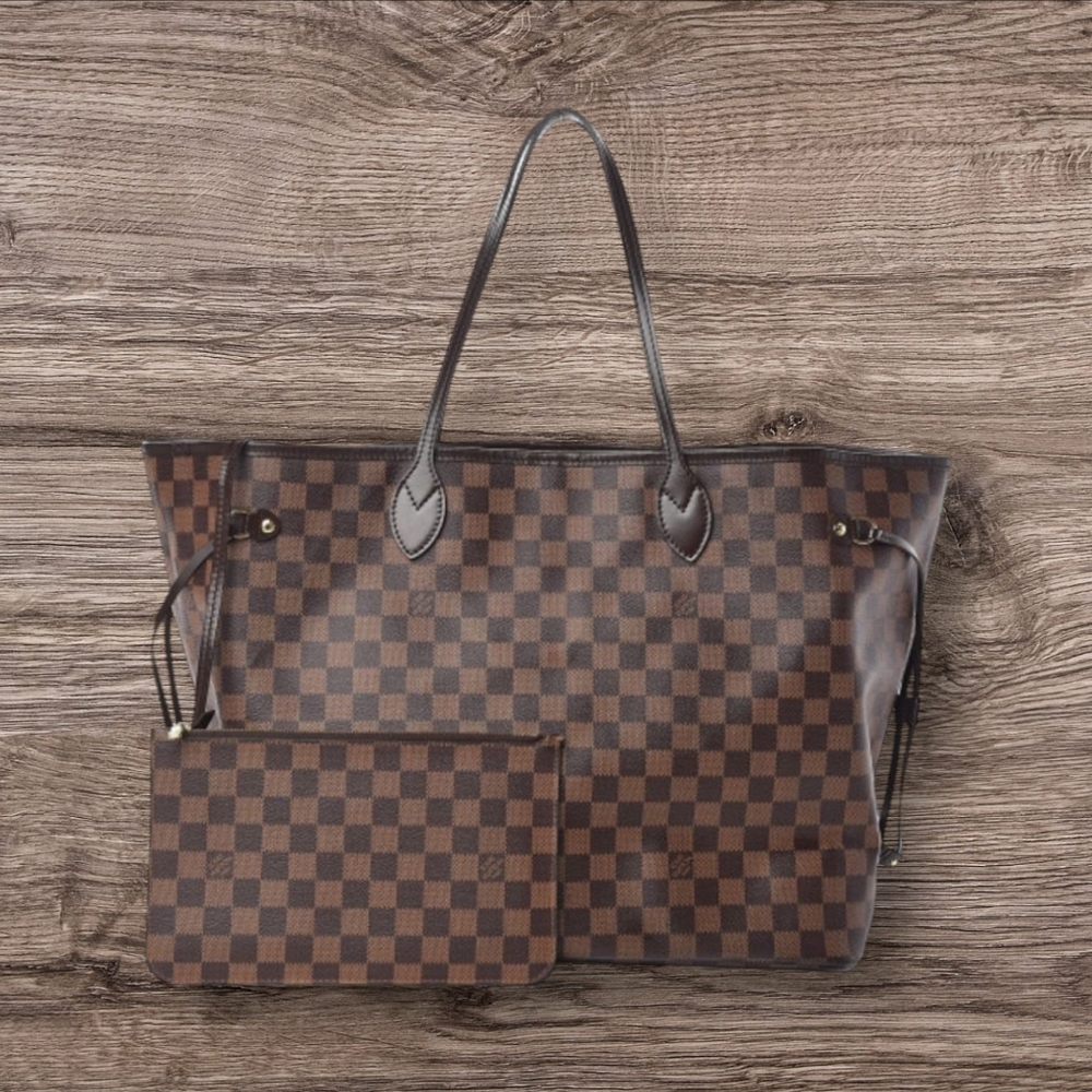LOUIS VUITTON DAMIER EBENE NEO NEVERFULL GM - Picture 1 of 17